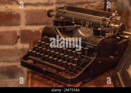 vintage typewriter Stock Photo