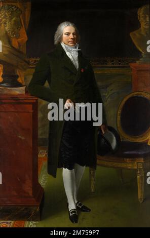 Charles Maurice de Talleyrand Périgord (1754–1838), Prince de Talleyrand by Pierre Paul Prud'hon. 1817. Stock Photo