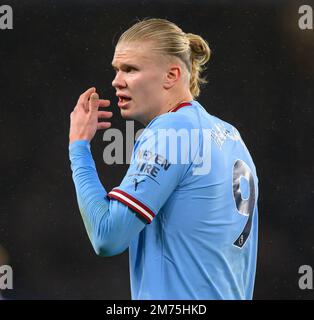 Manchester City's Erling Haaland during the Premier League match at the ...