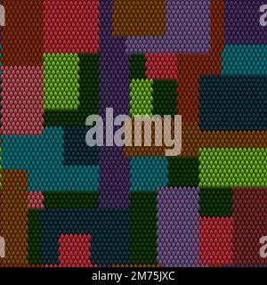 Seamless, ethnic, folk, national pattern, ornament. Created for decoration and design. Stock Vector