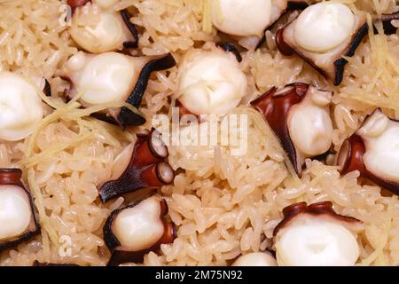 Japanese octopus mixed rice Stock Photo - Alamy