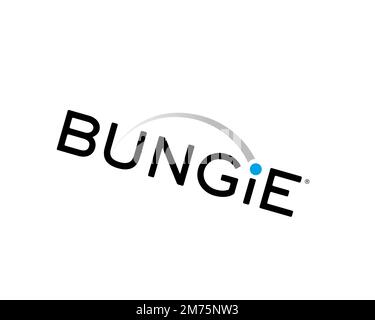 Bungie, Logo, White background Stock Photo - Alamy