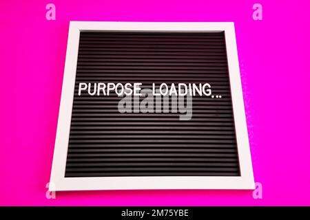 Pink Loading Sign Wallpaper Purpose loading sign mental health check affirmation encouraged hot ...