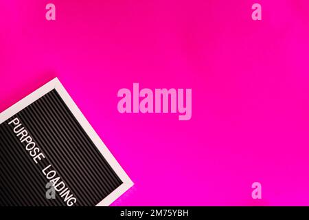 Pink Loading Sign Wallpaper Purpose loading sign mental health check affirmation encouraged hot ...