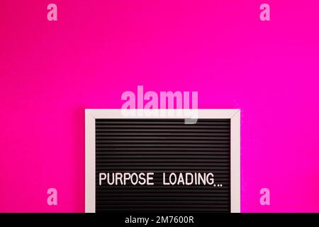 Pink Loading Sign Wallpaper Purpose loading sign mental health check affirmation encouraged hot ...
