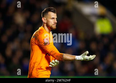 Sheffield, UK. 07th Jan, 2023. Martin Dœbravka #1 of Newcastle Unitedduring the Emirates FA Cup Third Round match Sheffield Wednesday vs Newcastle United at Hillsborough, Sheffield, United Kingdom, 7th January 2023 (Photo by Ben Early/News Images) in Sheffield, United Kingdom on 1/7/2023. (Photo by Ben Early/News Images/Sipa USA) Credit: Sipa USA/Alamy Live News Stock Photo