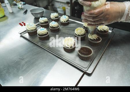 Stainless Steel Small Kitchen Dessert Spoon Isolated on Blue Stock Image -  Image of design, closeup: 118679247