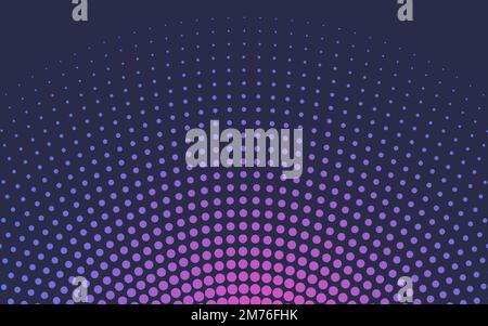 Pink gradient halftone background vector Stock Vector
