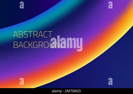 Colorful wave abstract background vector Stock Vector