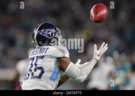 Tennessee Titans running back Julius Chestnut runs a drill at the NFL  football team's practice facility Wednesday, June 15, 2022, in Nashville, TN.  (AP Photo/Mark Humphrey Stock Photo - Alamy