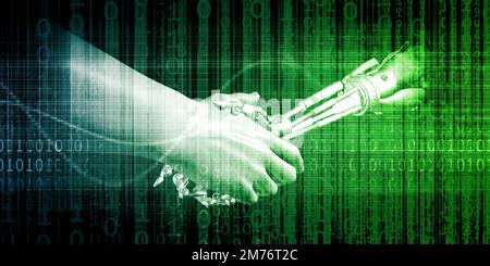 System Integration Concept of Two Business Partners Stock Photo - Alamy