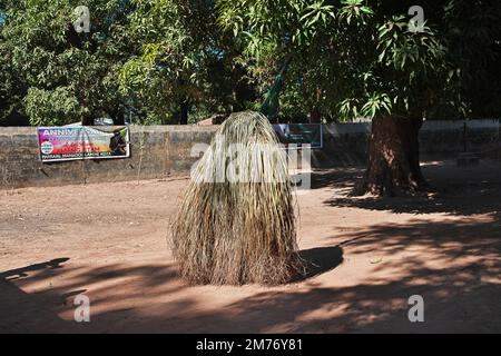 Kumpo dance with masks in Senegal, West Africa Stock Photo