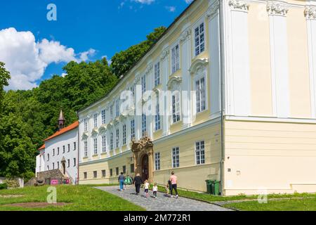 Fulnek: Knurr's Palace in , Moravskoslezsky, Moravian-Silesian Region, Mährisch-Schlesische Region, Czech Stock Photo