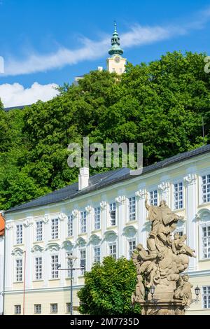 Fulnek: Knurr's Palace, Fulnek Castle in , Moravskoslezsky, Moravian-Silesian Region, Mährisch-Schlesische Region, Czech Stock Photo