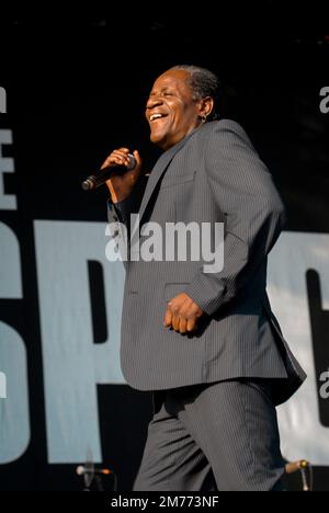 Neville Staple - The Specials, V2008, Hylands Park, Chelmsford, Essex, Britain - 22 August 2009 Stock Photo