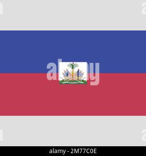 Flag of the republic of haiti Stock Vector Images - Alamy