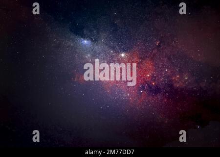 Colorful abstract universe textured background vector Stock Vector