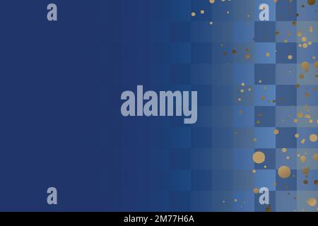 Blue abstract square mosaic background vector Stock Vector