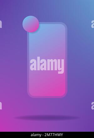 Abstract purple background template vector Stock Vector