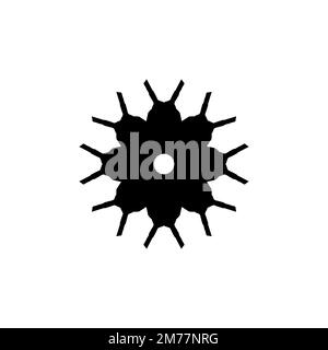 Snow icon. Simple style Christmas holiday poster background symbol. Snow brand logo design element. T-shirt printing. Vector for sticker. Stock Vector