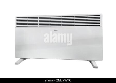 Radiator. Home electric heater convector isolated on white background Stock Photo