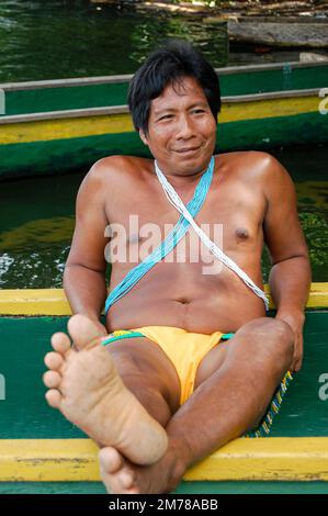 Faces of the World: Kuna Indians of Panama Stock Photo