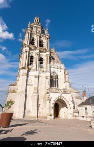 Saint-Louis Cathedral of Blois (Blois, Loir-et-Cher, Centre-Val de Loire, France) Stock Photo