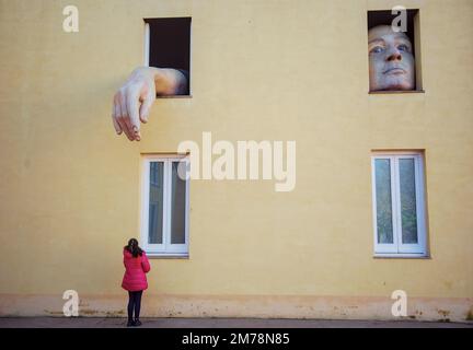 CAAC (Andalusian Center for Contemporary Art) - Seville, Andalusia, Spain Stock Photo