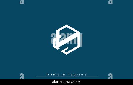 Alphabet letters Initials Monogram logo QJ , JQ Stock Vector