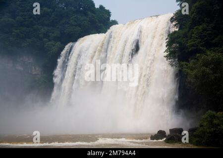 Guizhou,Huang guo shu Waterfall,Waterfall,Huangguoshu,Huang guo shu,Water, Stock Photo