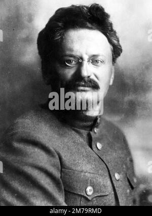 Leon Trotsky, Lev Davidovich Bronstein (1879 – 1940), Leon Trotsky Russian revolutionary, political theorist and politician. Stock Photo