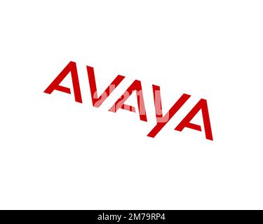 Avaya, Logo, White background Stock Photo - Alamy
