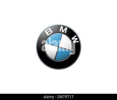 BMW negli Stati Uniti, Logo, sfondo nero Foto stock - Alamy