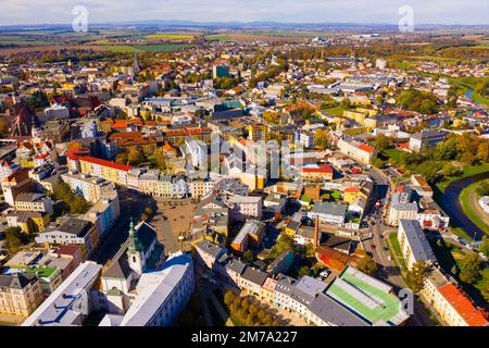 Czech town Opava Stock Photo