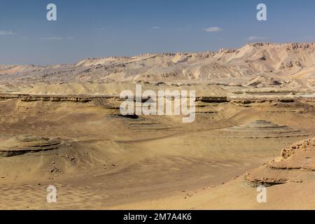 Desert near Dakhla oasis, Egypt Stock Photo