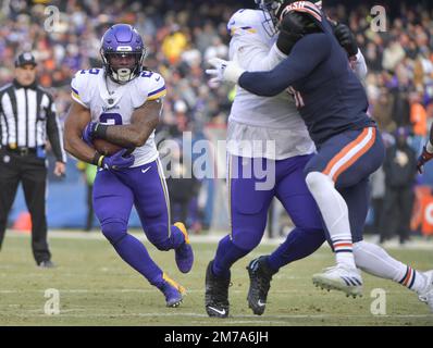 Minnesota Vikings running back Alexander Mattison (2) takes a moment before  an NFL football game against the New York Jets, Sunday, Dec. 4, 2022 in  Minneapolis. (AP Photo/Stacy Bengs Stock Photo - Alamy