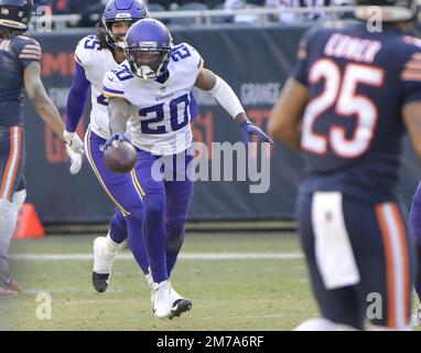 Chicago Bears cornerback Duke Shelley (20) walks off of the field after an  NFL preseason football game against the Cleveland Browns, Saturday Aug. 27,  2022, in Cleveland. (AP Photo/Kirk Irwin Stock Photo - Alamy