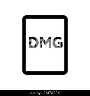 AAC file icon line isolated on white background. Black flat thin icon on modern outline style. Linear symbol and editable stroke. Simple and pixel per Stock Vector
