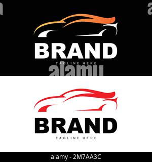 Automotive Logo, Car Repair Vector, Automotive Spare Part Product Brand Design Stock Vector