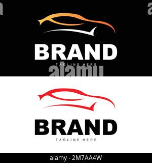 Automotive Logo, Car Repair Vector, Automotive Spare Part Product Brand Design Stock Vector