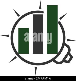 Financial Advisors Logo template Icon Illustration Brand Identity Stock Vector