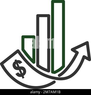 Financial Advisors Logo template Icon Illustration Brand Identity Stock Vector
