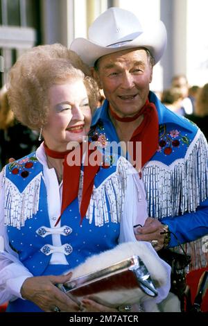 ROY ROGERS with Dale Evans Credit: Ralph Dominguez/MediaPunch Stock ...