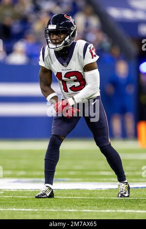 Houston Texans wide receiver Brandin Cooks (13) celebrates his 57-yard ...