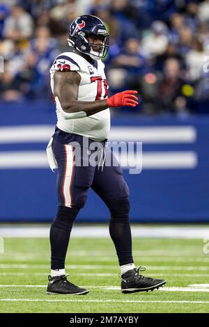 Houston, Texas, USA. 2nd Oct, 2022. Houston Texans offensive tackle Laremy  Tunsil (78) on the sideline during the game between the Houston Texans and  the Los Angeles Chargers at NRG Stadium in