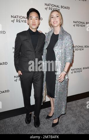 New York, NY, USA. 8th Jan, 2023. Dr. David Kim, Dr. Shereene Idriss at arrivals for The National Board of Review Annual Awards Gala 2023, Cipriani 42nd Street, New York, NY January 8, 2023. Credit: Kristin Callahan/Everett Collection/Alamy Live News Stock Photo