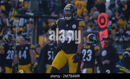 Pittsburgh, PA, USA. 8th Jan, 2023. Minkah Fitzpatrick #39 during the  Steelers vs Browns game in Pittsburgh, PA. Jason Pohuski/CSM/Alamy Live  News Stock Photo - Alamy