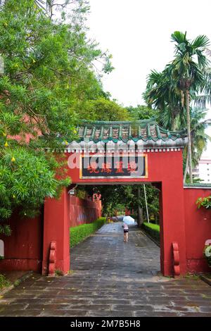 Haikou Five Ancestral Hall Stock Photo