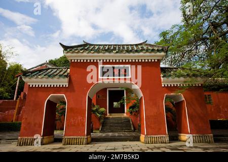 Haikou Five Ancestral Hall Stock Photo