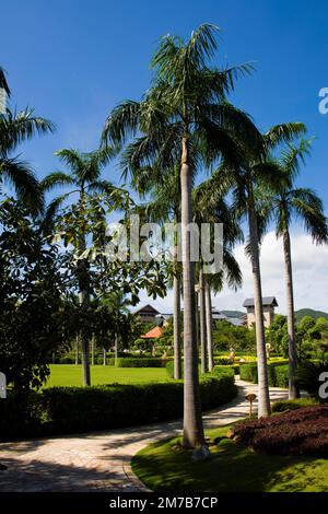 Hainan,Sanya,Yalong bay,Marriott resort hotel Stock Photo